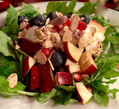 celebrate burrata fresh fruit